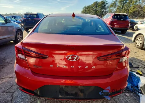 2020 Hyundai Elantra Sel z USA, uszkodzony, nr VIN 5NPD84LF4LH517021